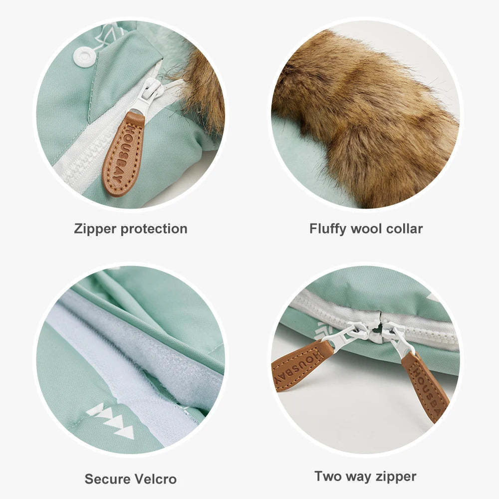 0-24Months Baby Carriage Sack Winter Warm Thicker Envelope for Discharge Stroller Footmuff Universal Pram Cover Accessories